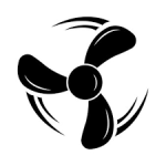 فرن غاز ايطالي البا 5 عيون 90 سم - ستيل EX 965 FG SA