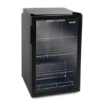 ثلاجة صغيرة باب زجاج