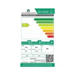 ⁦ثلاجة هاس دولابي 18 قدم بابين - انفرتر - ستيل HRKS128SDIN⁩ - الصورة ⁦3⁩