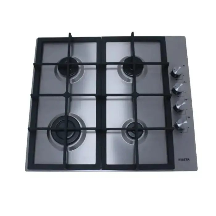 سطح غاز فيستا بلت ان 60*60 سم 4 عيون - تركي HB602VMTS سطح غاز فيستا