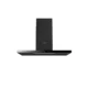 شفاط حرف t البا جداري 90 سم - أسود T90-TOUCH 1200