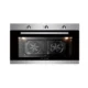 فرن كهربائي بلت ان بومبي 90 * 60 سم 125 لتر 3400 وات - ستيل PO90E92F
