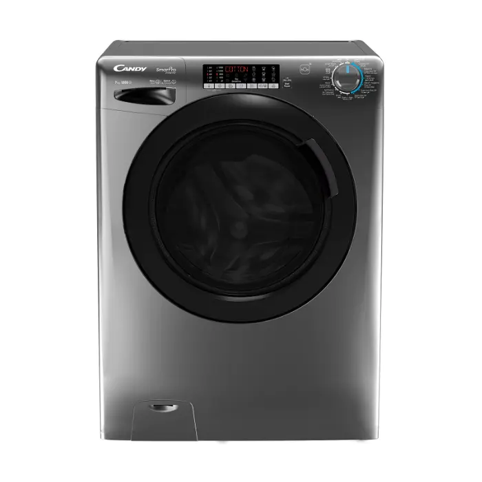 غسالة اتوماتيك كاندي 7 كيلو - تعبئة أمامية - ستيل CSO276TWMBRZ-19 غسالة اتوماتيك