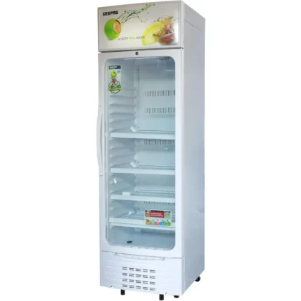 ثلاجة باب زجاج