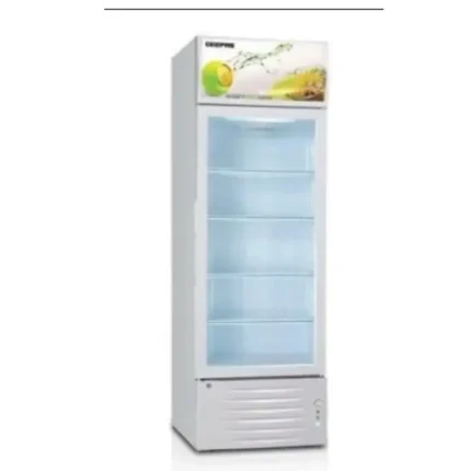 ثلاجة باب زجاج