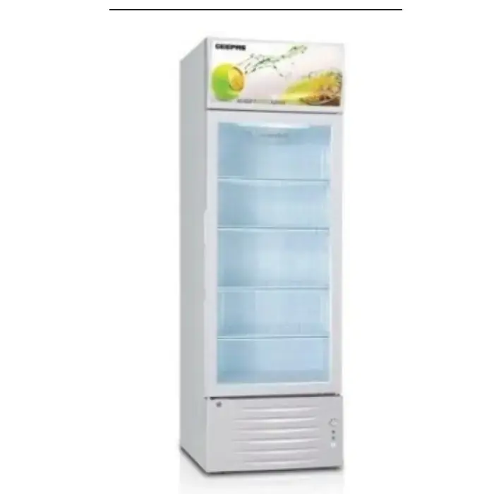 ثلاجة باب زجاج