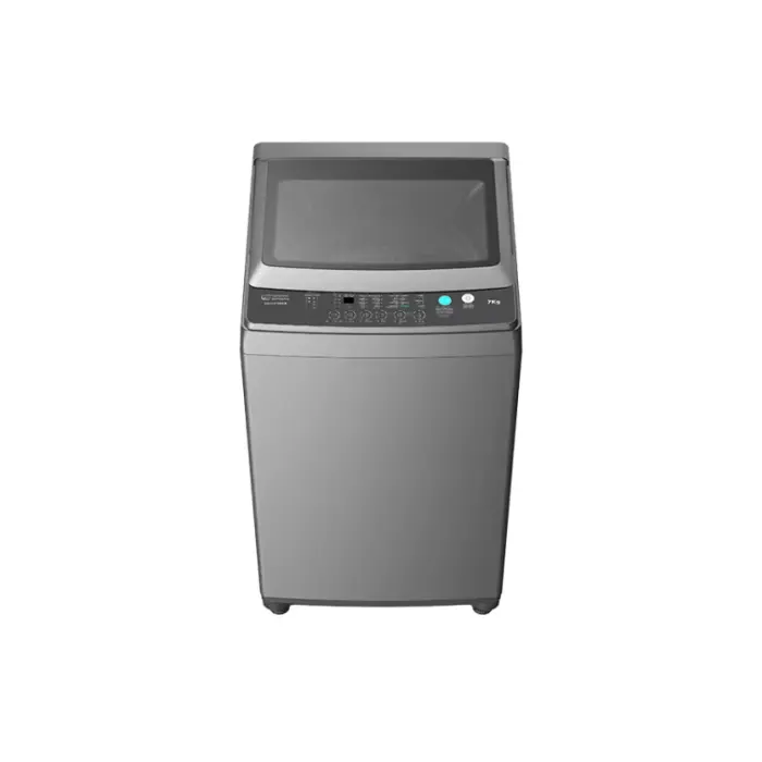 غسالة فتحة علوية جنرال سوبريم 7 كيلو - فضي GSTL07V8SM غسالة فتحة علوية