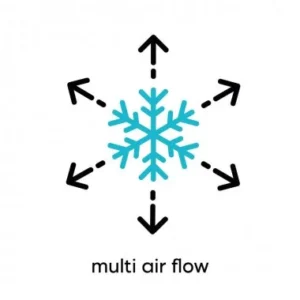 مكيف جيباس سبليت 18000 وحدة - حار وبارد GACS1816KCHA