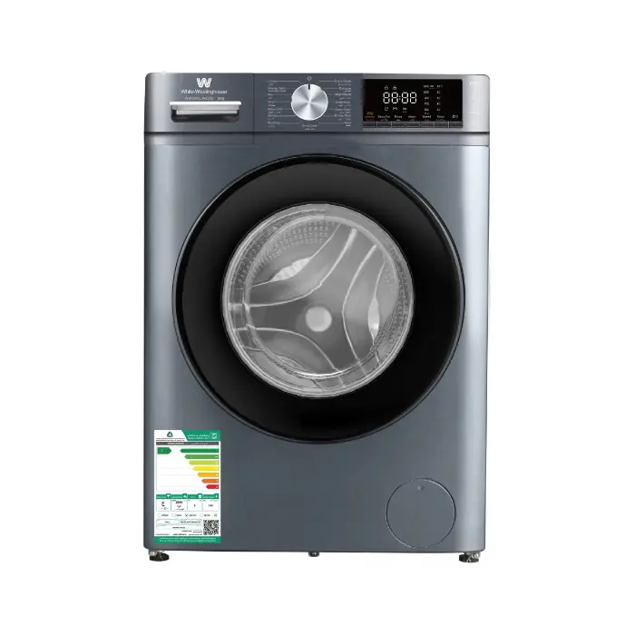 غسالة اتوماتيك وايت وستنجهاوس امامية 8 كيلو – رمادي WW08FL-MC(G) غسالة اتوماتيك