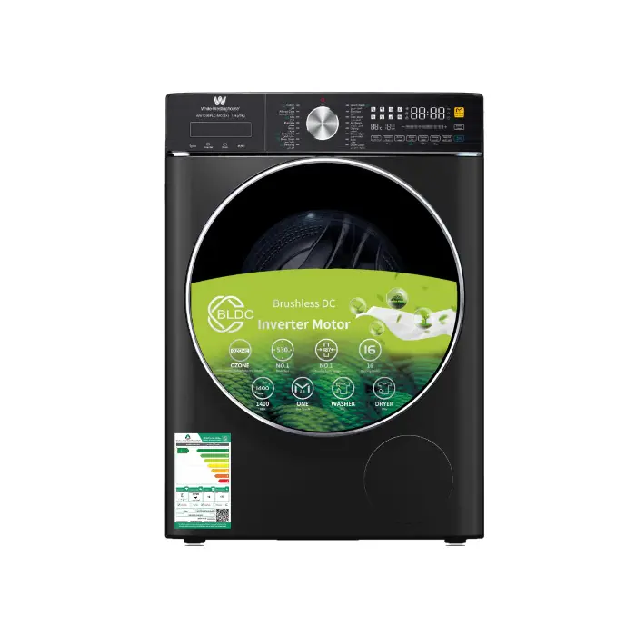 غسالة امامية وايت وستنجهاوس 10 كيلو – فضي WW1006FLC-MC(SX) غسالة امامية