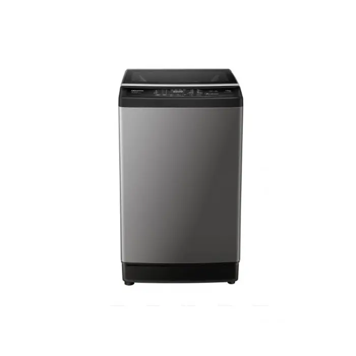 غسالة ملابس هايسنس 12 كيلو - تعبئة علوية - 10 برامج – رمادي WT5J1222DT1 غسالة ملابس