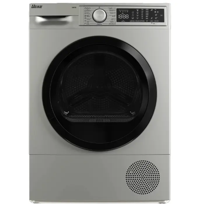 نشاف الملابس اوجين 8 كيلو تركي مكثف - ستيل UDHT8S نشاف الملابس