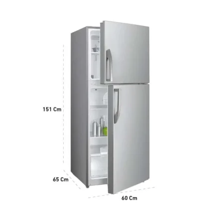 ثلاجة بابين مع فريزر