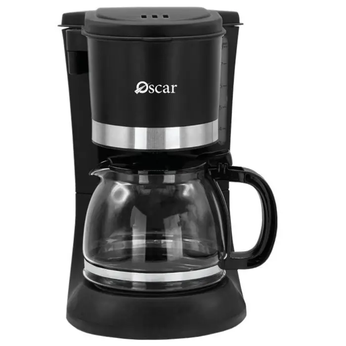 صانعه القهوة اوسكار 1.25 لتر 900 وات - اسود OCM 125L GL صانعه القهوة