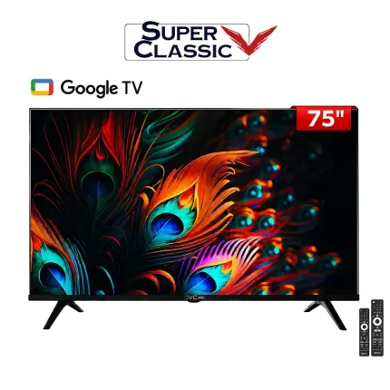 شاشة 75 بوصة 4k سمارت