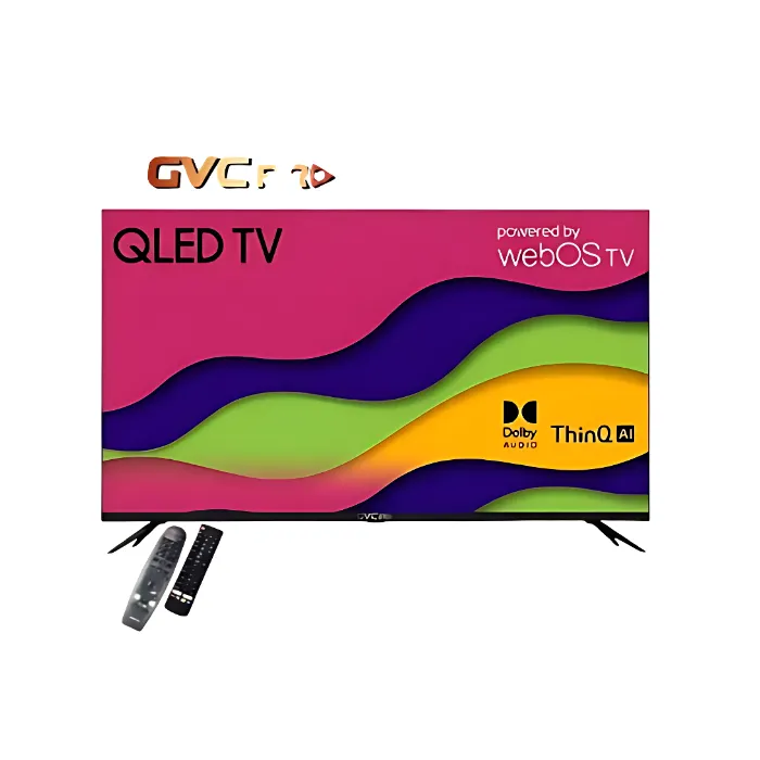 شاشة سمارت جي في سي برو 58 بوصة 4K – WebOs – QLED – اسود GVC-60WQ8100 شاشة سمارت