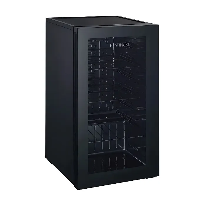 ثلاجة عرض باب واحد بلاتينيوم ميني 3 قدم اسود MF-1000G ثلاجة عرض باب واحد