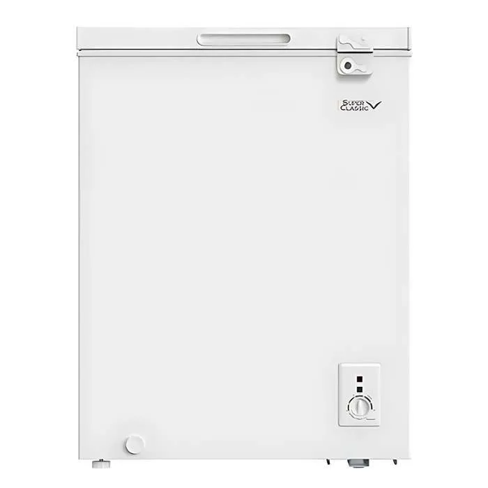 فريزر 5 قدم سوبر كلاسيك أرضي – أبيض SPCF-165 فريزر 5 قدم